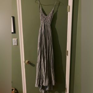 Boho backless dress